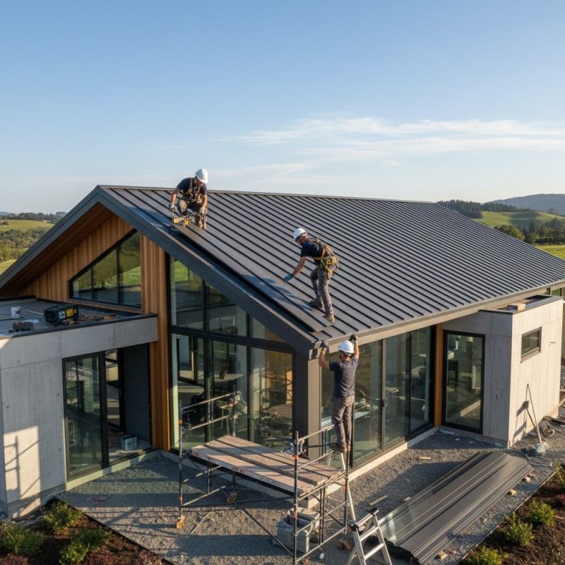 Aluminum Roof Replacement