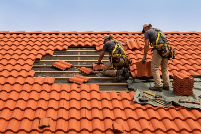 Clay Roof Leak Repair