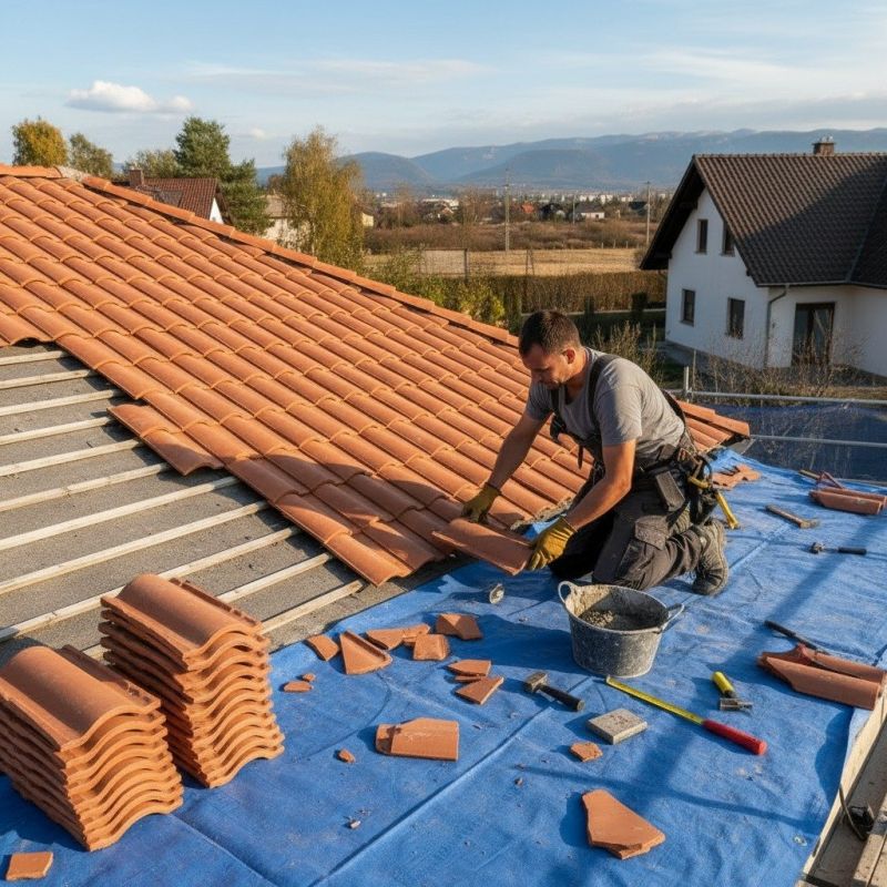 Clay Roof Leak Repair
