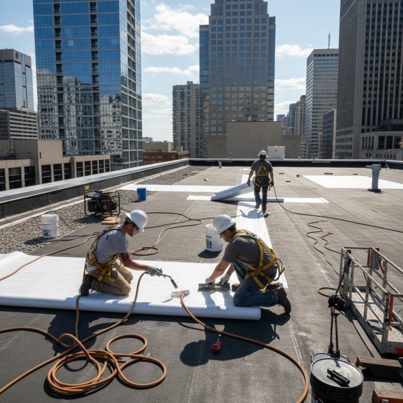 Single Ply Roof Repair